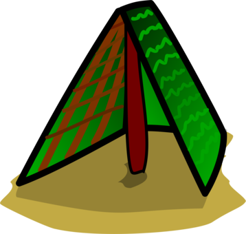 Tent Poles & Stakes Camping Cartoon Computer Icons - Tent Poles & Stakes Camping Cartoon Computer Icons (358x340)
