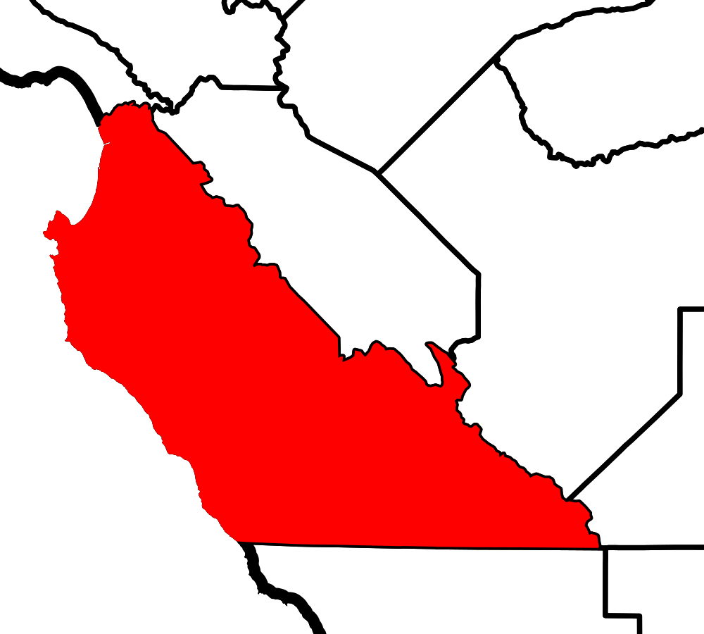 Monterey County California Adjacents - Monterey County California Adjacents (1000x900)