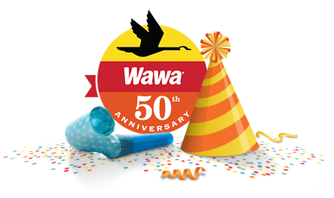 Wawa Celebrates Its 50th Anniversary - Wawa Celebrates Its 50th Anniversary (527x305)