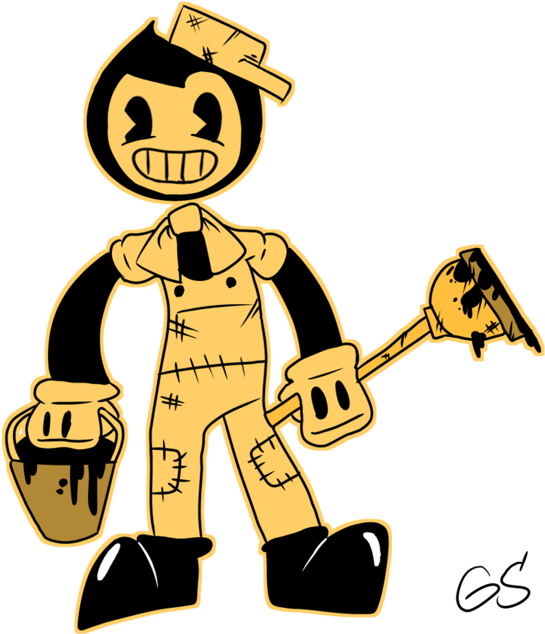Bendy The By Maxandtv On Deviantart - Bendy The By Maxandtv On Deviantart (831x961)