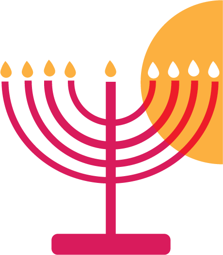 Mini Menorah - Mini Menorah (460x527)