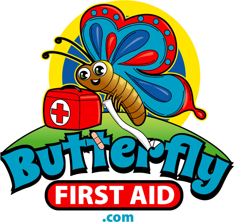 Butterfly First Aid Kids And Adults First Aid - Butterfly First Aid Kids And Adults First Aid (804x775)