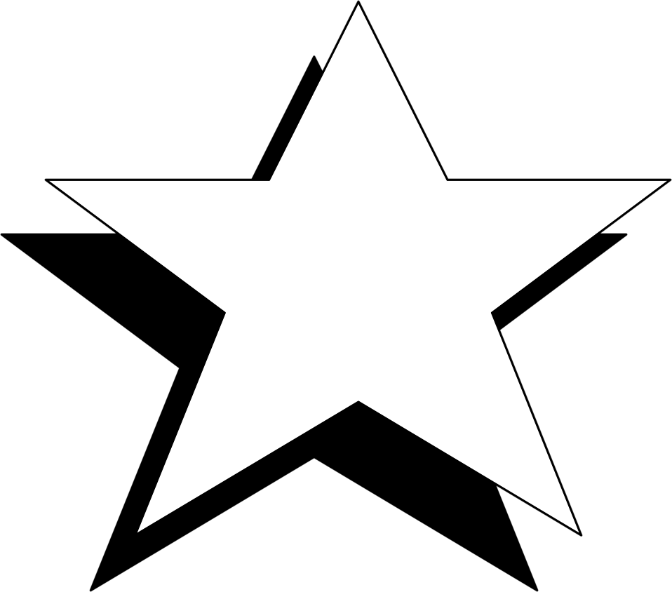 Svg star. Звезда черно белая. Звезда контур. Эмблема звезда.