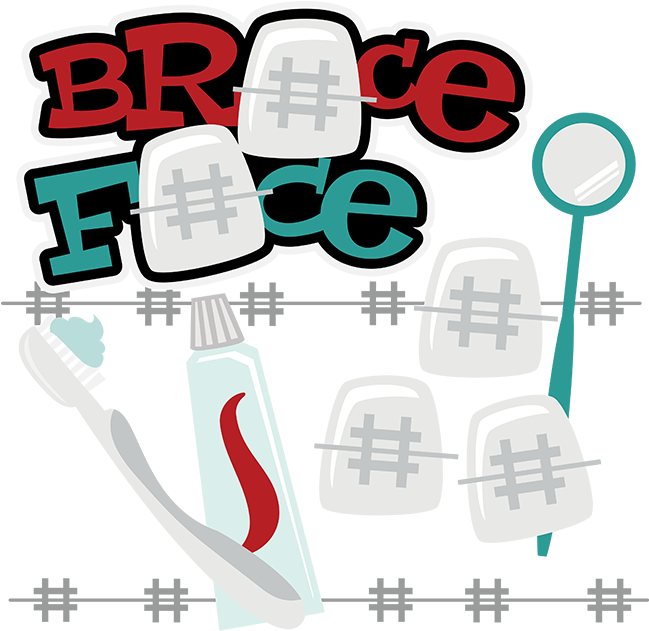 Cute Braces Clipart Dental Braces Dentistry Clip Art - Cute Braces Clipart Dental Braces Dentistry Clip Art (648x640)