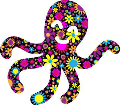 Octopus Computer Icons Bon Temps Creole Cafe Louisiana - Octopus Computer Icons Bon Temps Creole Cafe Louisiana (389x340)