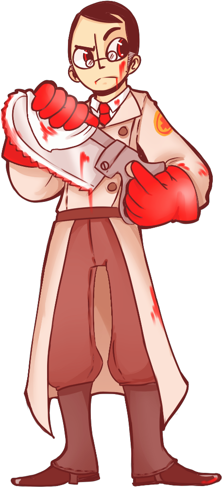 Medic Fan Art - Medic Fan Art (608x1092)