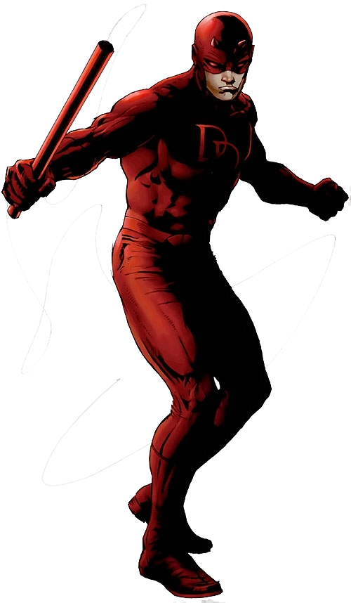 Marvel Daredevil Clipart Demolidor - Marvel Daredevil Clipart Demolidor (500x858)