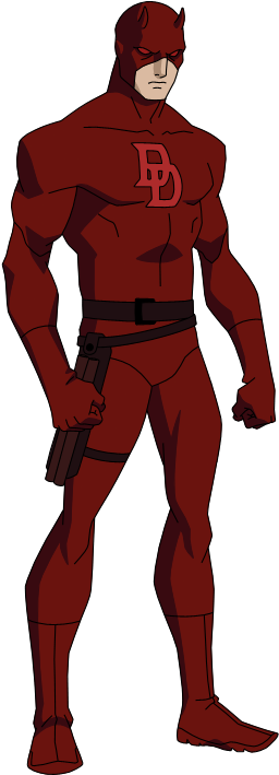 Drawing Marvel Daredevil - Drawing Marvel Daredevil (400x800)