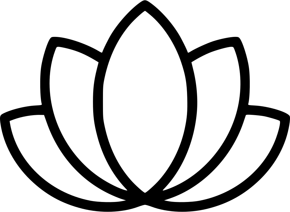 Lotus Flower Yoga Lily Svg Png Icon - Lotus Flower Yoga Lily Svg Png Icon (980x718)