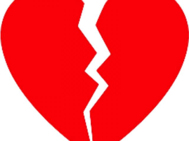 Broken Heart Clipart Big - Broken Heart Clipart Big (640x480)