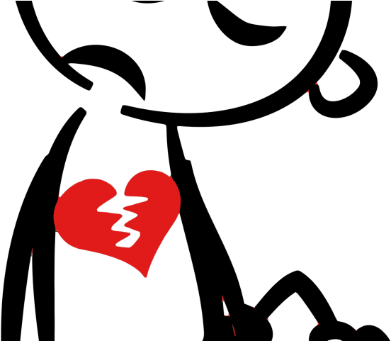 Broken Heart Clipart Big - Broken Heart Clipart Big (640x480)
