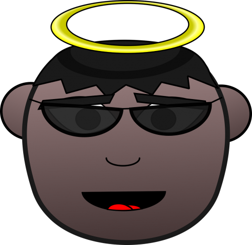 Angel,african Art,clip Art - Angel,african Art,clip Art (500x485)