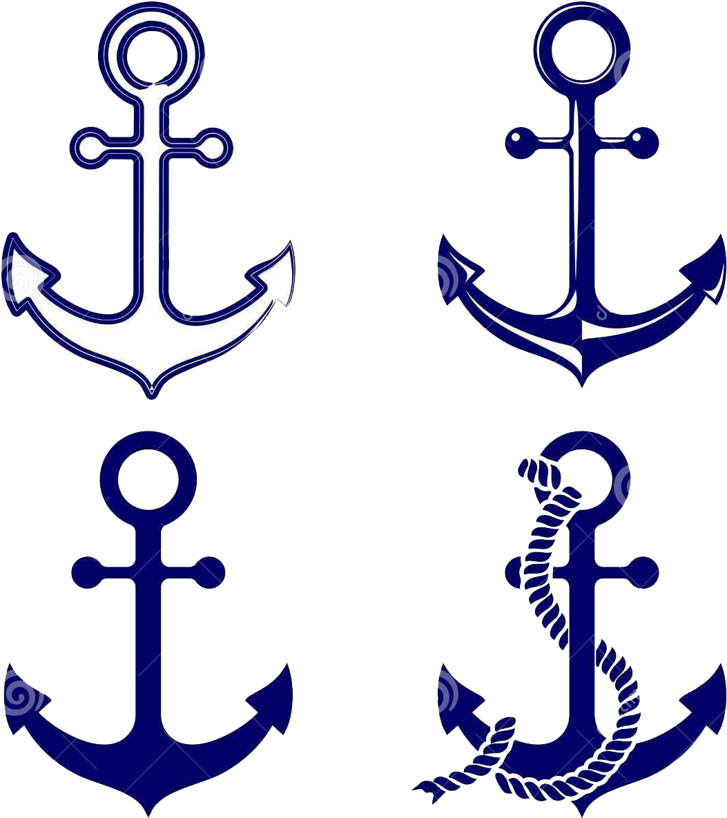 Spear Painted Symbol Hand Anchor Boat - Spear Painted Symbol Hand Anchor Boat (1300x1294)