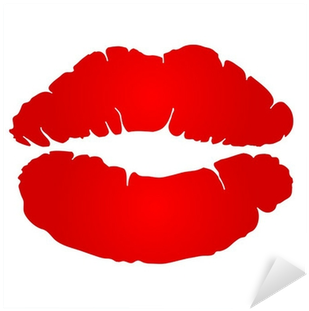 Kisses Clipart Simple Lip - Kisses Clipart Simple Lip (400x400)