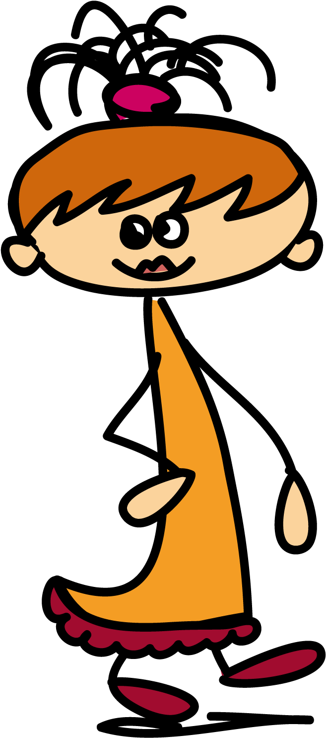 Cartoon Icons Art Girl - Cartoon Icons Art Girl (1500x1500)