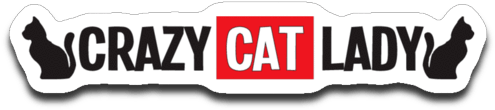 Crazy Cat Lady Sticker - Crazy Cat Lady Sticker (512x389)