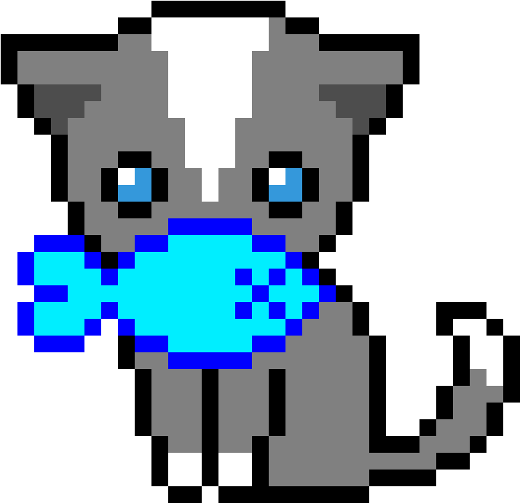 Cat With Fish - Cat With Fish (1200x1200)