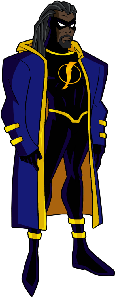 Old Static By Alexbadass On Deviantart Black Lightning - Old Static By Alexbadass On Deviantart Black Lightning (600x1125)