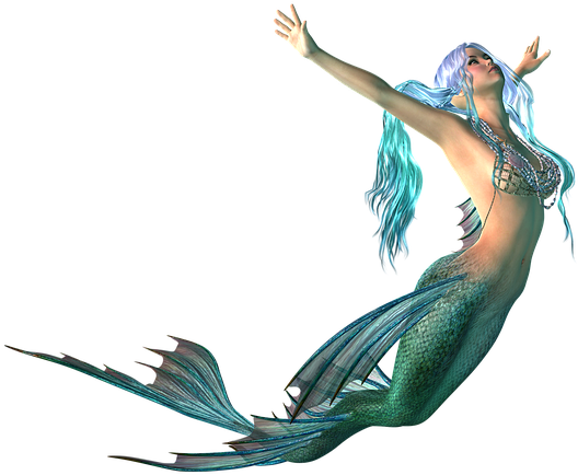 Mermaid Png Transparent Images - Mermaid Png Transparent Images (556x720)