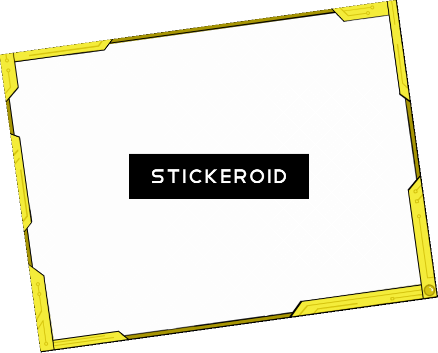 Yellow Border Frame Frames - Yellow Border Frame Frames (874x705)