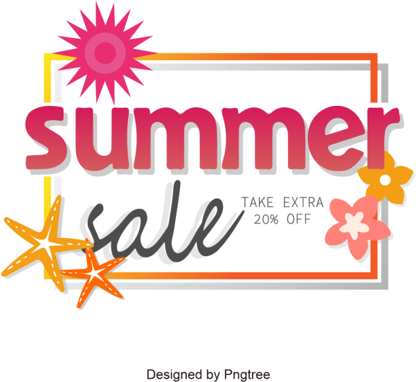 Summer Sale With Label Vector, Sale Vector, Summer - Summer Sale With Label Vector, Sale Vector, Summer (640x640)