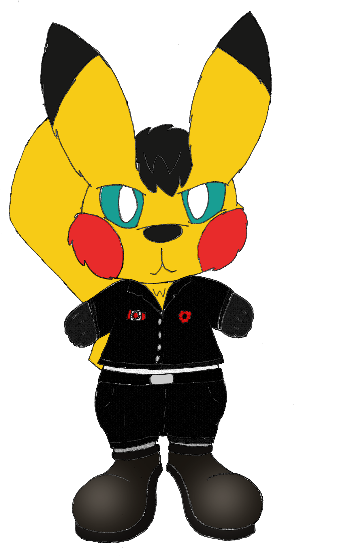 Ace The Canadian Pikachu - Ace The Canadian Pikachu (1446x1966)