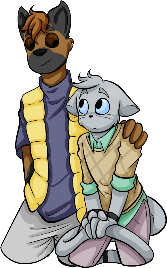 Ian And Leu By Asymmetric-ace - Ian And Leu By Asymmetric-ace (800x1000)
