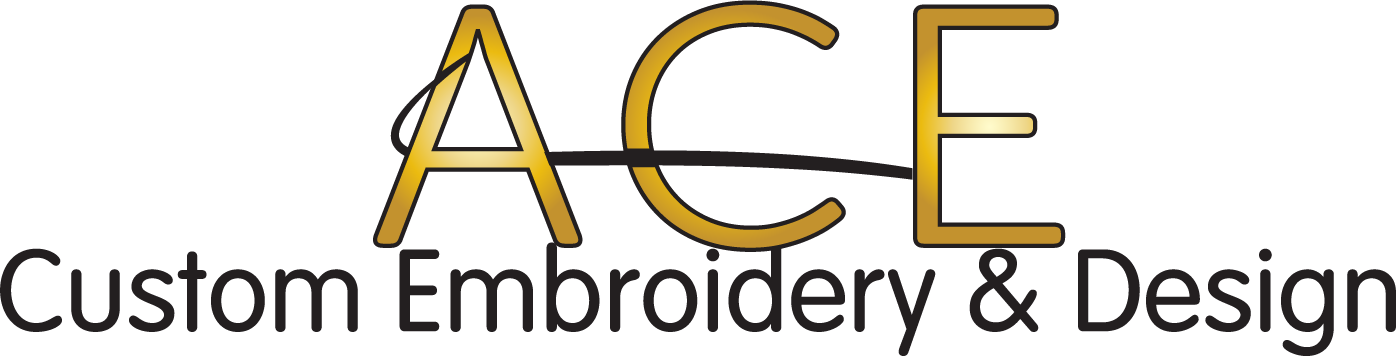 Ace Custom Embroidery & Design, - Ace Custom Embroidery & Design, (1396x356)
