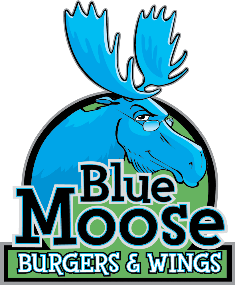 Blue Moose Burgers And Wings - Blue Moose Burgers And Wings (855x1000)