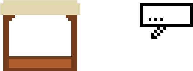 Miner Shop And Speech Bubble - Miner Shop And Speech Bubble (850x480)