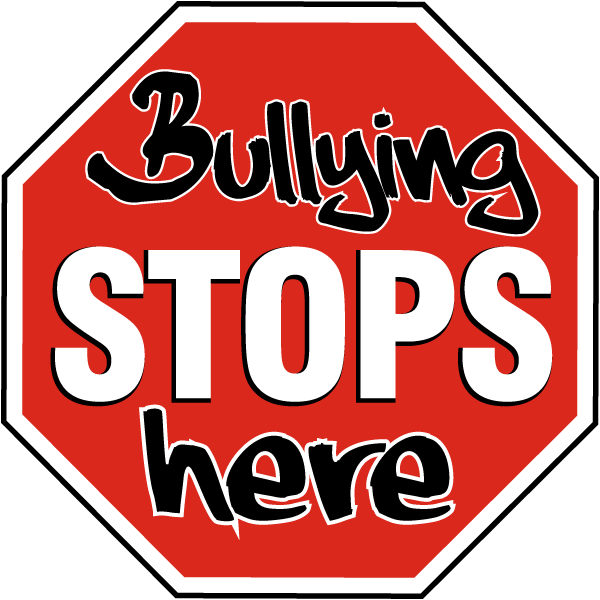 Clip Art Black And White Download Bullying - Clip Art Black And White Download Bullying (600x600)