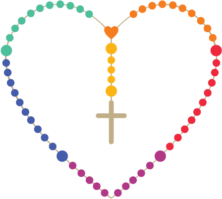 Radio Cor Ecclesiae Faith Prayer, Happy Heart, Tattos, - Radio Cor Ecclesiae Faith Prayer, Happy Heart, Tattos, (500x437)