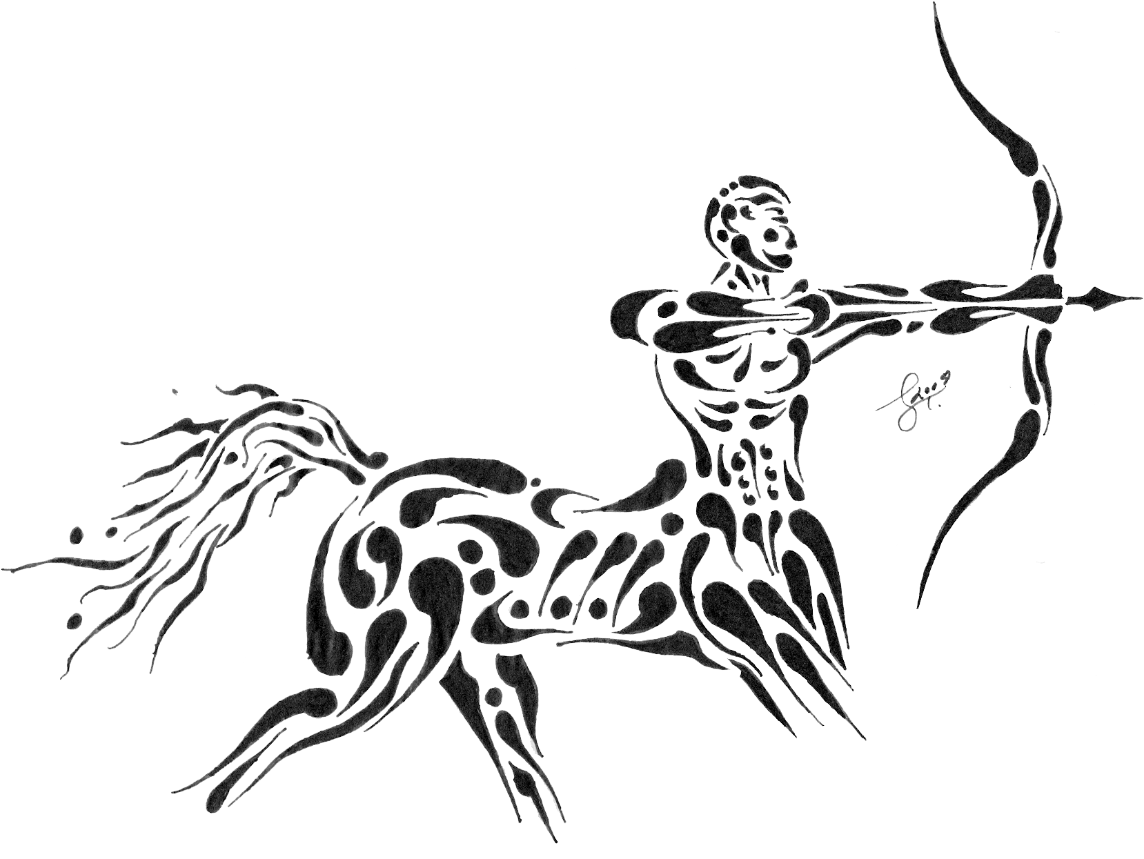 Sagittarius Png File - Sagittarius Png File (1698x1280)