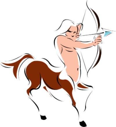 Sagittarius Transparent - Sagittarius Transparent (400x439)