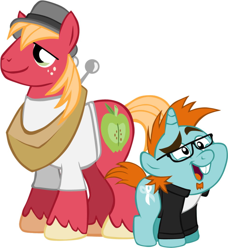 Dathings1, Big Macintosh, Buck Teeth, Clothes, Colt, - Dathings1, Big Macintosh, Buck Teeth, Clothes, Colt, (944x1024)