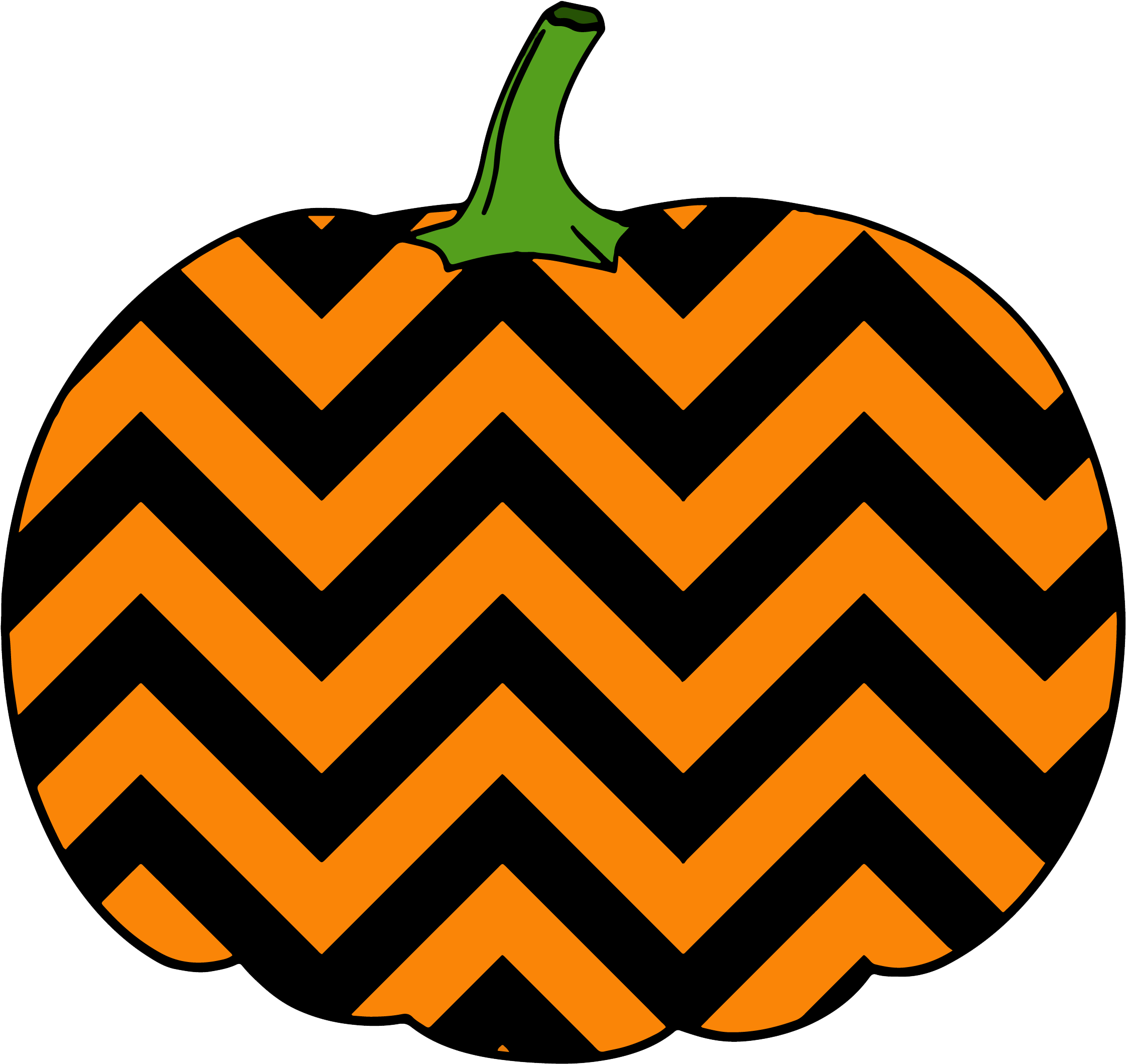 Polka Dot Pumpkin 2download Now Zig Zag Pattern Pumpkin - Polka Dot Pumpkin 2download Now Zig Zag Pattern Pumpkin (2400x2425)