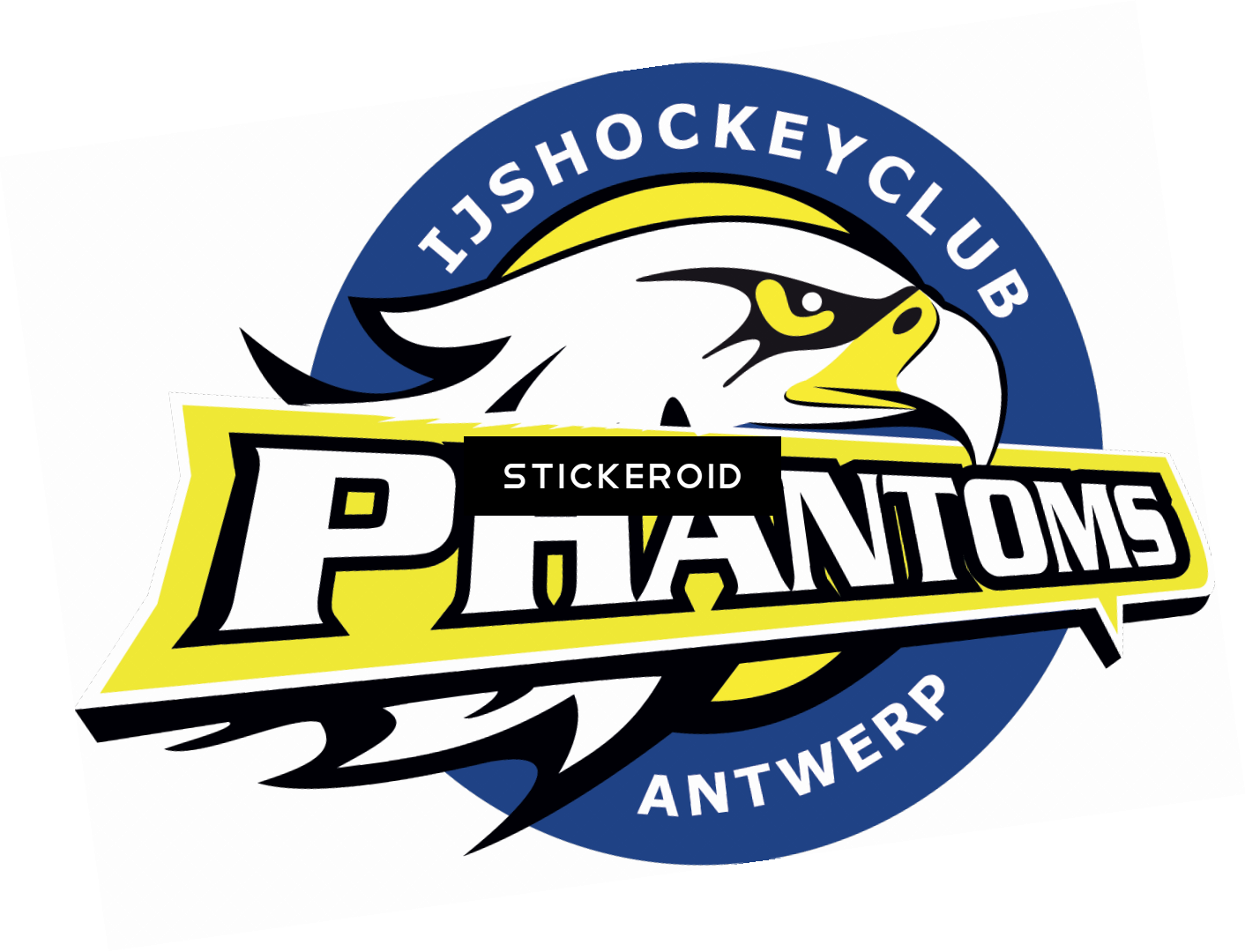 Antwerp Phantoms Hockey Team Logo - Antwerp Phantoms Hockey Team Logo (1412x1080)