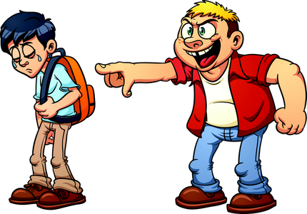 Clip Art Transparent Stock Verbal Bullying - Clip Art Transparent Stock Verbal Bullying (430x301)