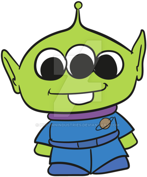 Toy Story Png Alien Ii For Print Toy Story By Poccnnindustries - Toy Story Png Alien Ii For Print Toy Story By Poccnnindustries (600x1067)
