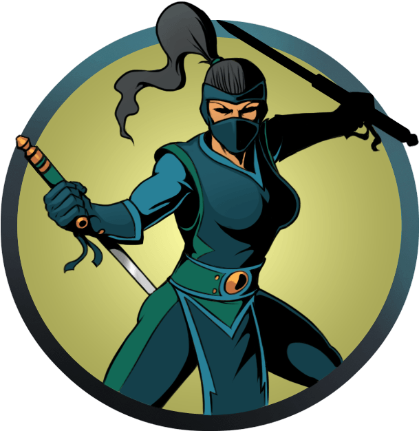 Ninja Clipart Ninja Shadow - Ninja Clipart Ninja Shadow (950x950)