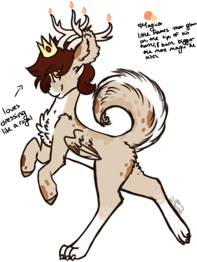 Autumn Crown Oc By Pixelberrry On Deviantart - Autumn Crown Oc By Pixelberrry On Deviantart (774x1032)