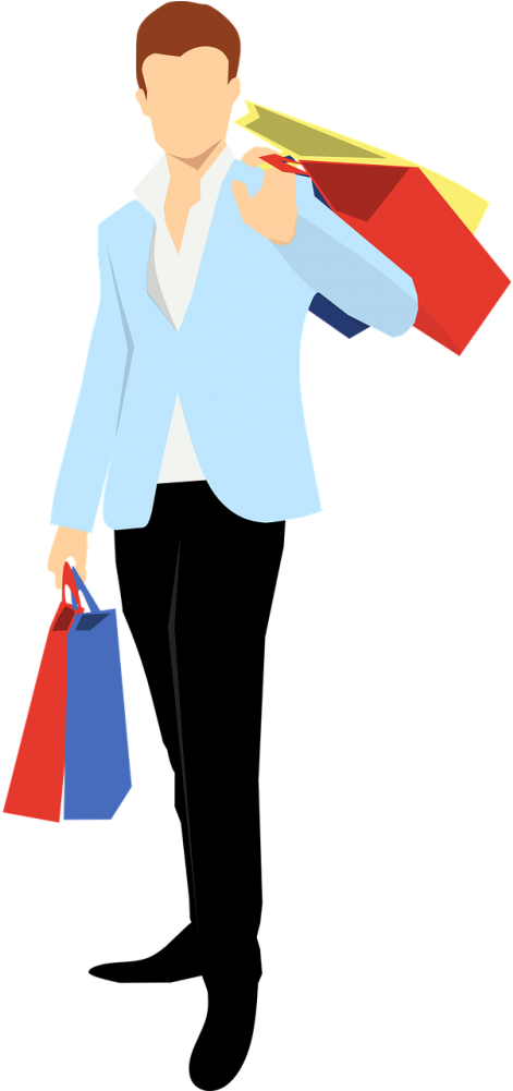 Happy Customers Clipart (500x1000)