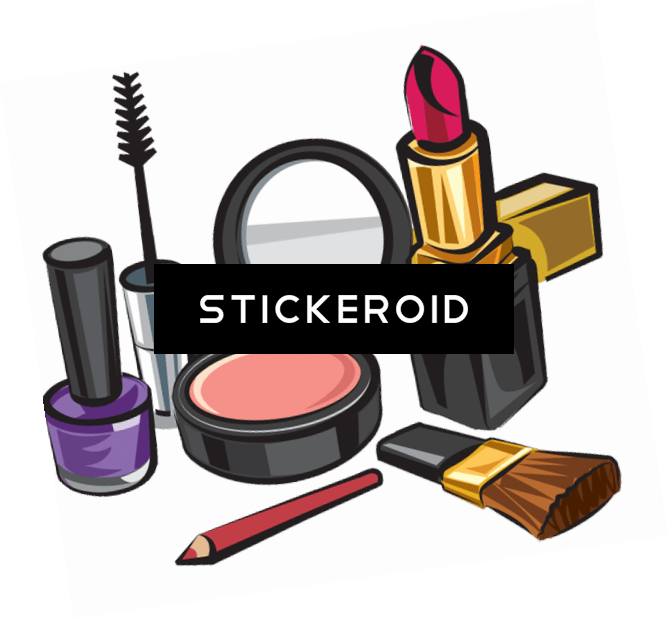 Makeup Kit Clipart - Makeup Kit Clipart (668x619)