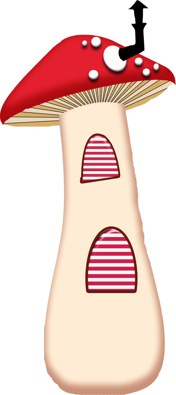 Fairy Homesmushroomsclip - Fairy Homesmushroomsclip (572x1280)