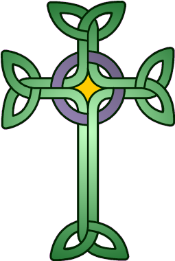 Green Celtic Cross - Green Celtic Cross (309x400)