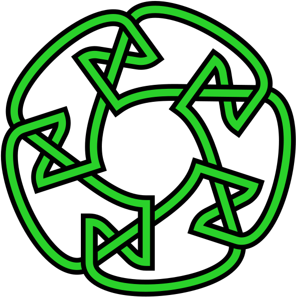 15crossings Decorative Knot - 15crossings Decorative Knot (599x600)