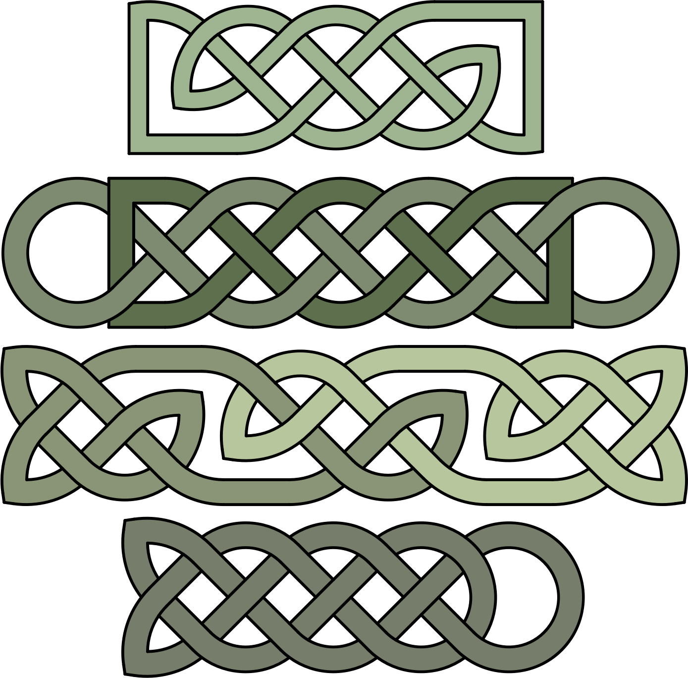 Celtic Knot Patterns - Celtic Knot Patterns (1389x1368)