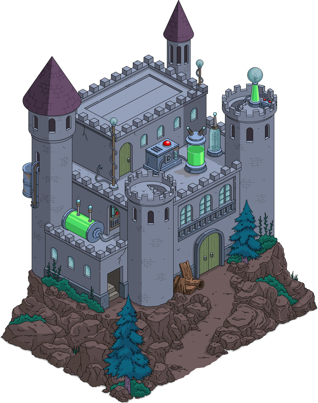 Monster's Castle - - Monster's Castle - (1063x1348)