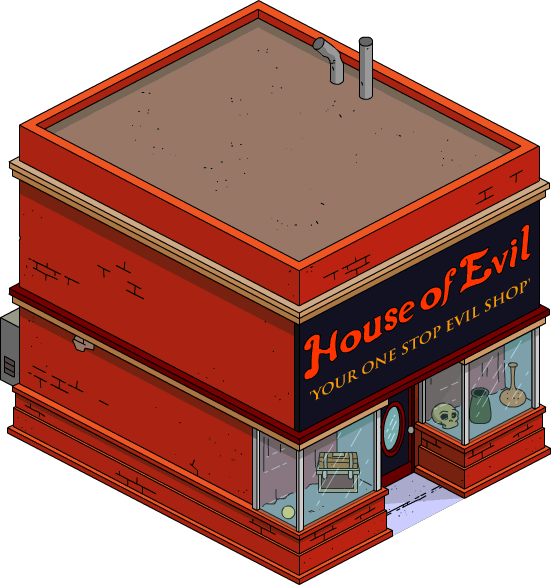 House Of Evil Tapped Out - House Of Evil Tapped Out (551x585)