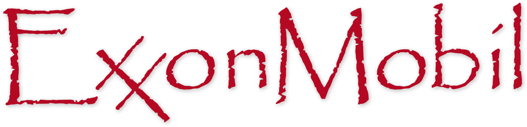 Exxonmobil Logo In Papyrus Font - Exxonmobil Logo In Papyrus Font (1770x1093)